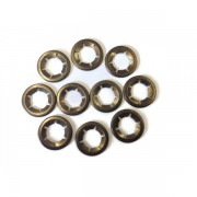 Genuine Starlock Washer For Metric Round Shaft 9mm - Pack Of 100